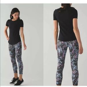 Lululemon All Sport Crop Sport Tranquil Size 4